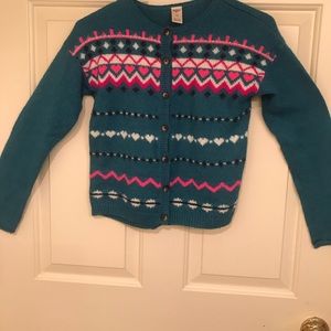 Oshkosh Bgosh girls cardigan  - size 12 years